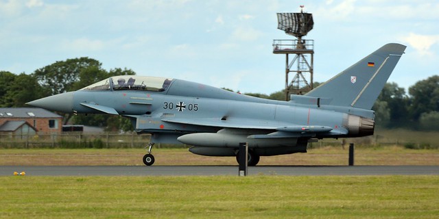Luftwaffe German Air Force Eurofighter Typhoon EF2000(T) 30-05 GAFK31