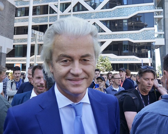 Geert Wilders aanwezig bij de boerenprotesten