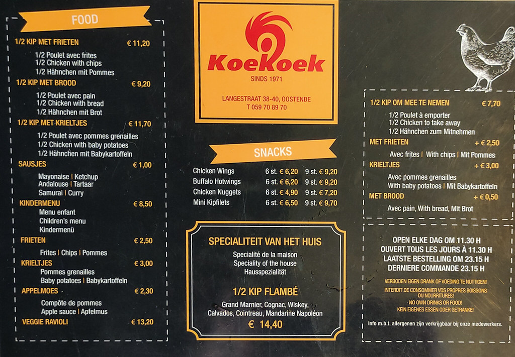 Koekoek - Vendiendo cucos desde más de 50 años en Ostende