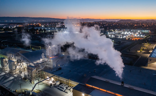 PABCO gypsum sunset by pbo31, newark, californiabayarea alamedacounty eastbay california drone mavic2 dji over aerial color boury