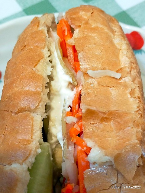 「Le Banh Mi 樂粄米」敦敦北店(Vietnam & French mix-style sandwich), March 21, Taipei, Taiwan, SJKen, 2022