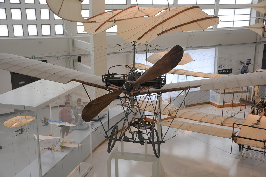 Santos-Dumont Demoiselle (1908), Musee de l'Air, Le Bourget, 05-06-2022