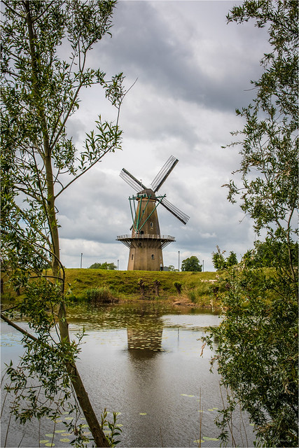Windmill in Woudrichem
