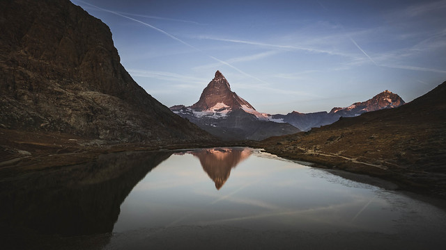 Riffelsee mit dem Matterhorn