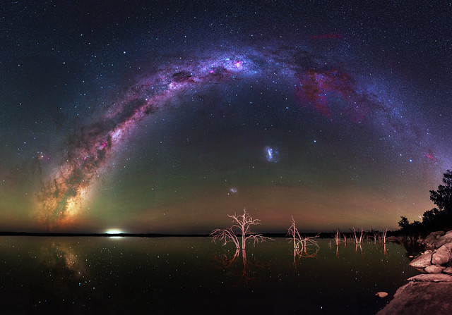 Milky Way at Lake Norring, Western Australia