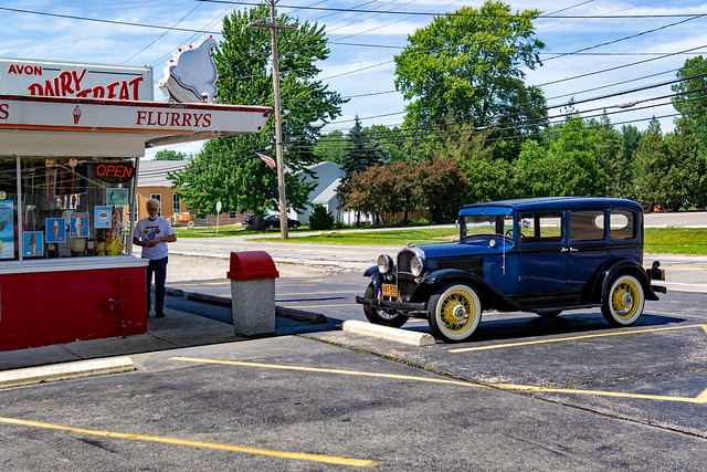 Ice Cream & Vintage Auto