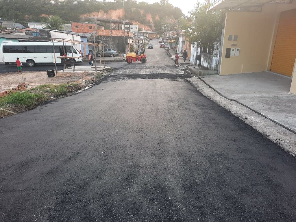 29.06.22 -  Zona Leste recebe infraestrutura da Prefeitura de Manaus