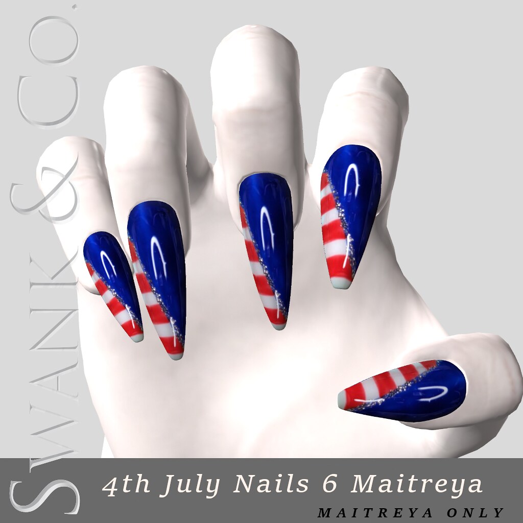 4th July Nails 6 Maitreya