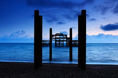 Evening at the West Pier