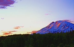 Mt. Adams sunset