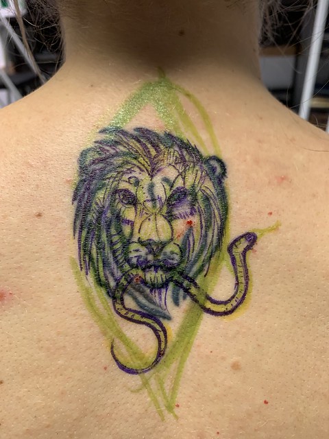 Lisa's Lion: in Progress