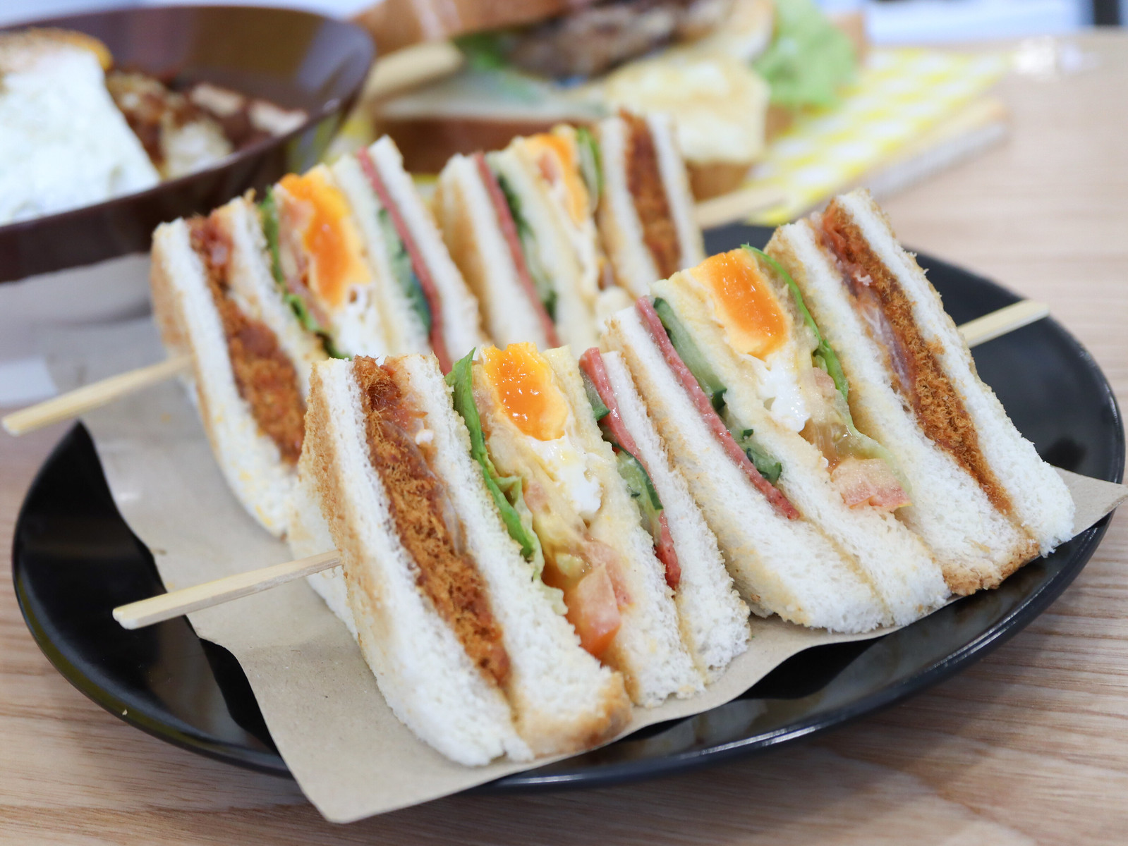 Breakfast Hola - slub sandwich