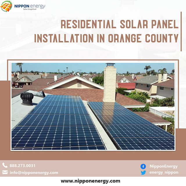 Residential Solar Panel Installation In Orange County