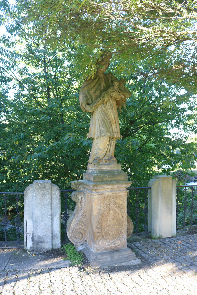 socha sv. Jana Nepomuckého v Kadani
