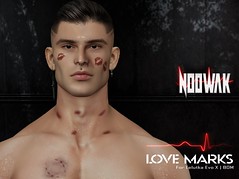 [ NOOWAK ] LOVE MARKS Available for Lelutka EvoX/BOM Available in MarketPlace