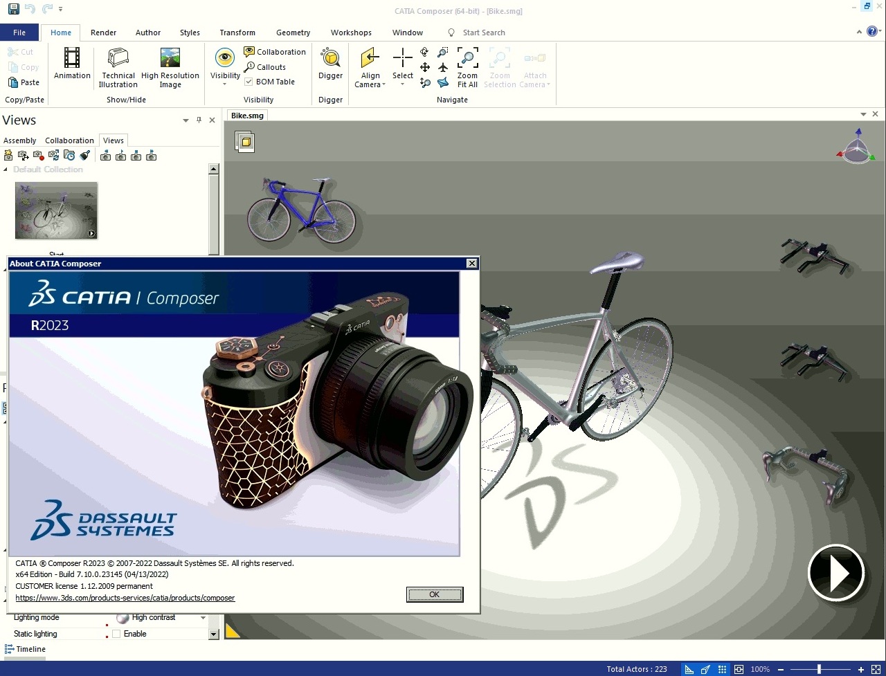Working with DS CATIA Composer R2023 full