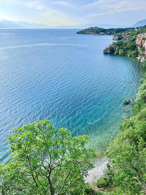 LJUBANISHTA, N. MACEDONIA - Lake Ohrid/ ЛЮБАНИШТА, С. МАКЕДОНИЯ - Охридское озеро