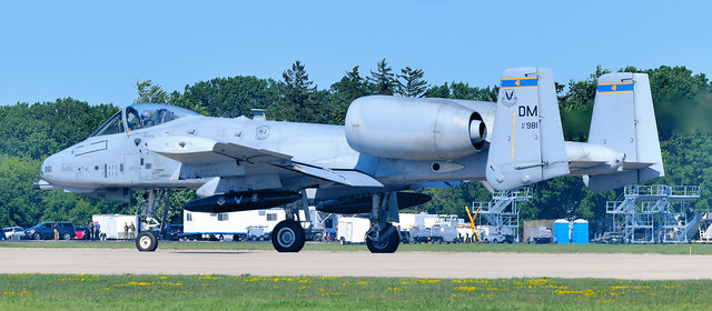 Fairchild Republic A-10 Thunderbolt The Bulldogs USAF  354th Fighter Squadron 355th Fighter Wing  USAF
