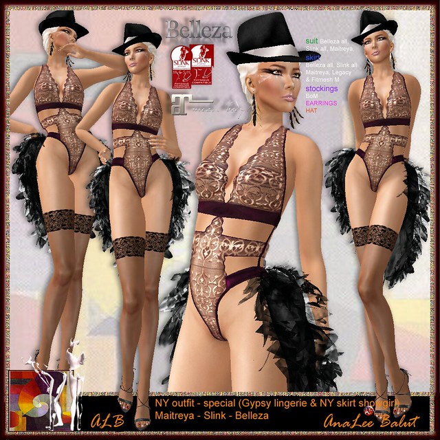 ALB NY outfit special - showgirl by AnaLee