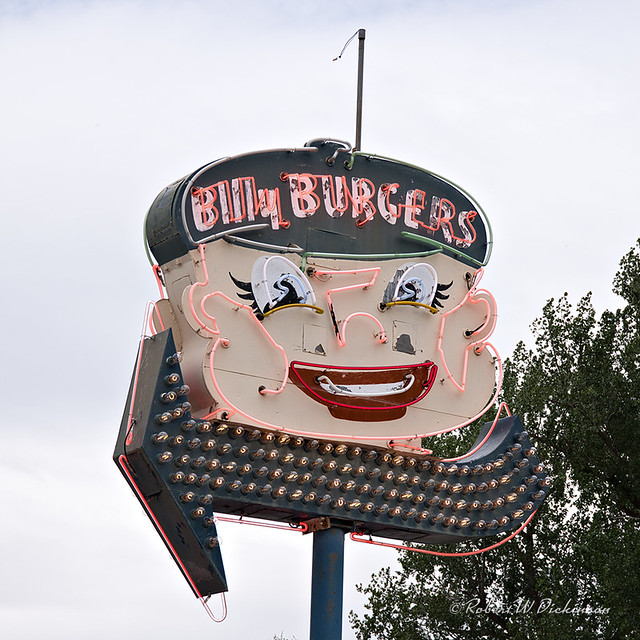 Billy BURGERS Sign in Wilber, Washington