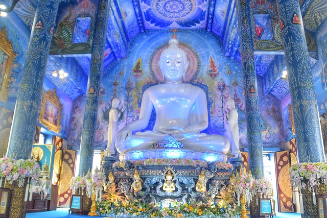 Blue temple, Chiang Rai, Thailand