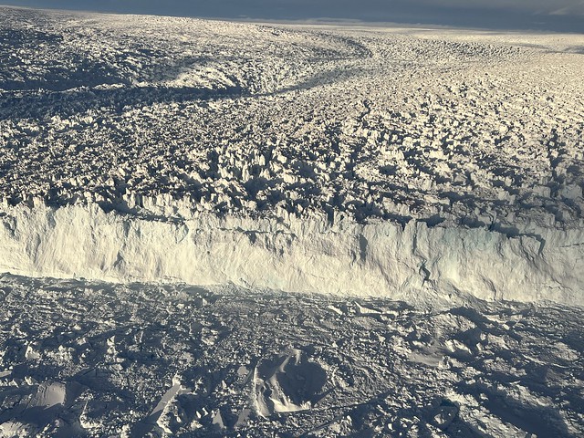 Glaciar Jakobshavn (Sermeq Kujalleq) en Ilulissat (Groenlandia)