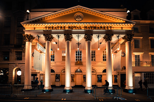 Theatre Royal Haymarket in London