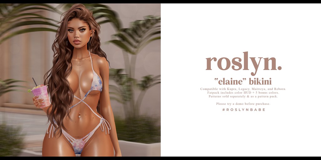 roslyn. “elaine” bikini @ LEVEL // GIVEAWAY!