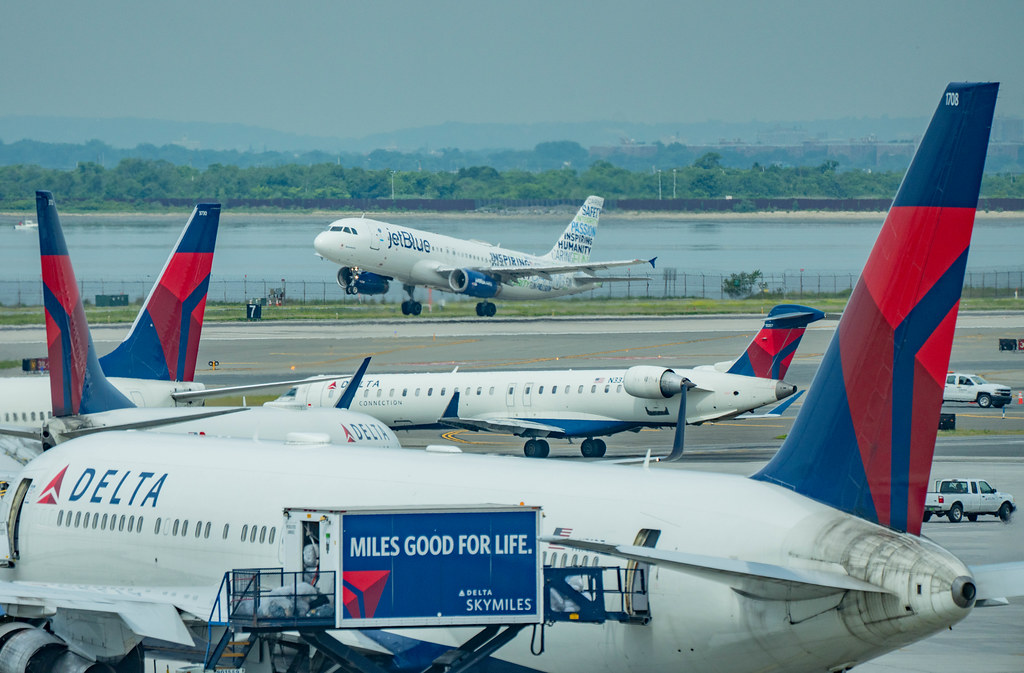 Delta Airlines JFK Airport Air Travel 2022