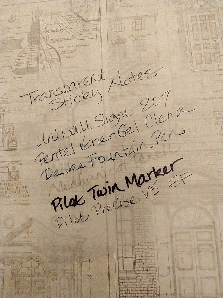 Transparent Sticky Notes | An Inkophile's Blog