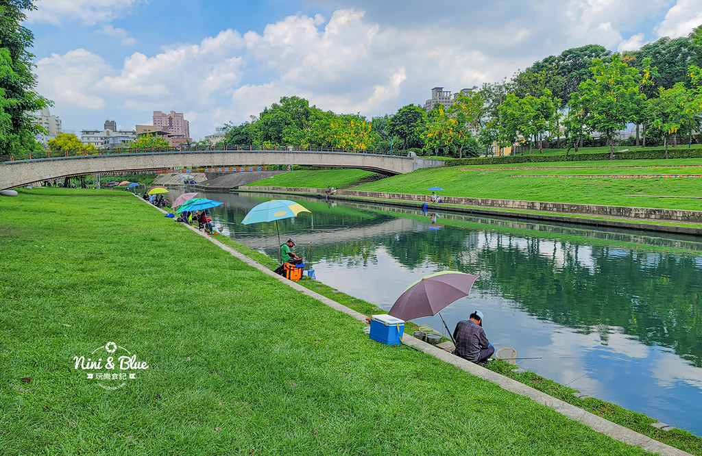 台中免費釣魚公園  康橋公眾釣魚池07