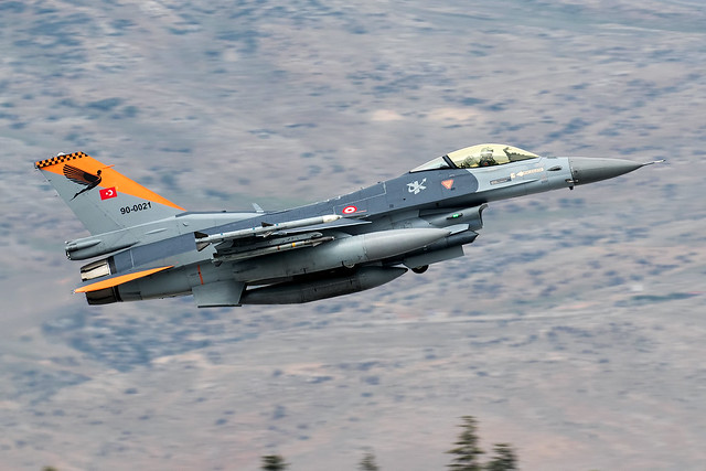 90-0021 / Turkish Air Force / General Dynamics F-16CJ Fighting Falcon
