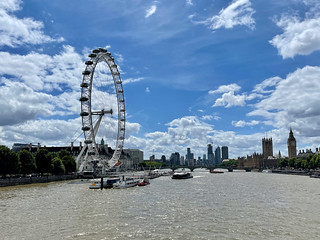 London Eye from the Jubilee Bridge