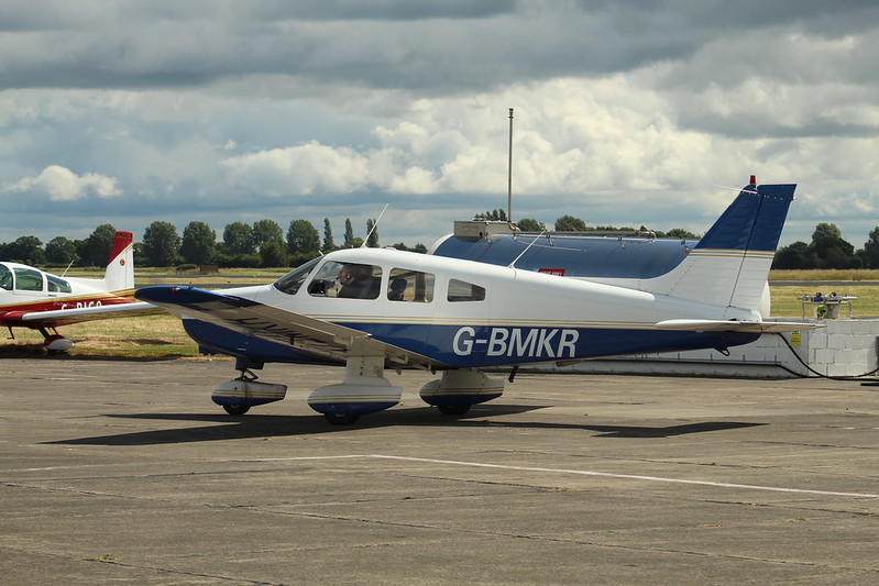 G-BMKR, PA-28 Cherokee, Leeds East Private Flyer event