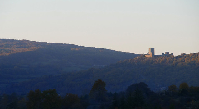Chateau de Puivert from Nebias