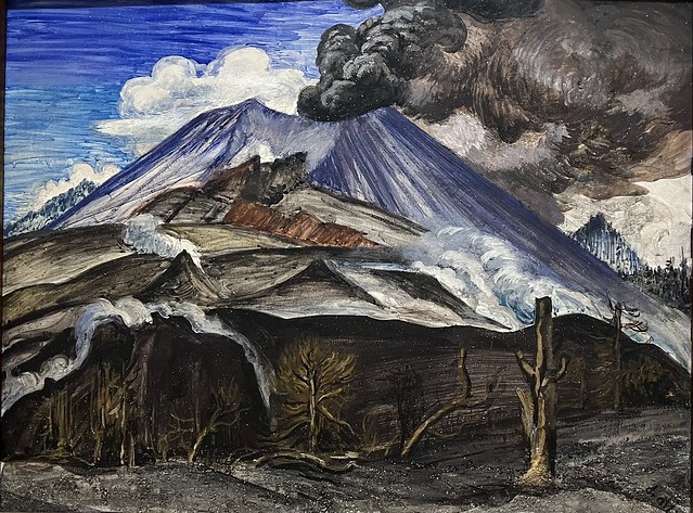 Volcán Paricutín. Paricutín, ca. 1943 - 1949