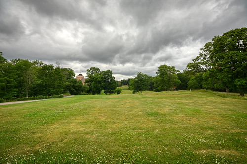 A Tyresö Field by henriksundholm.com, A grassy view of the landscape opposite Tyresö Castle south of Stockholm.landscape nature field mead