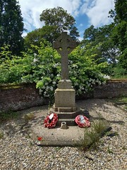To the Glory of God and in grateful remembrance of the men of Moulton St Mary who fell in the Great War