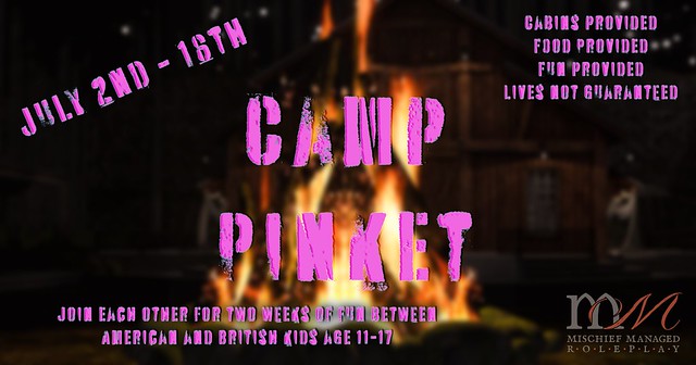 Camp Pinket is underway...