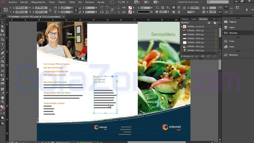 Working with Adobe InDesign 2022 full