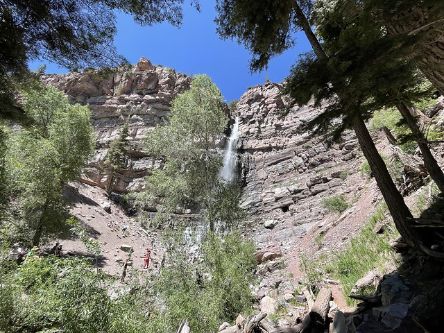Cascade Creek Falls from Below