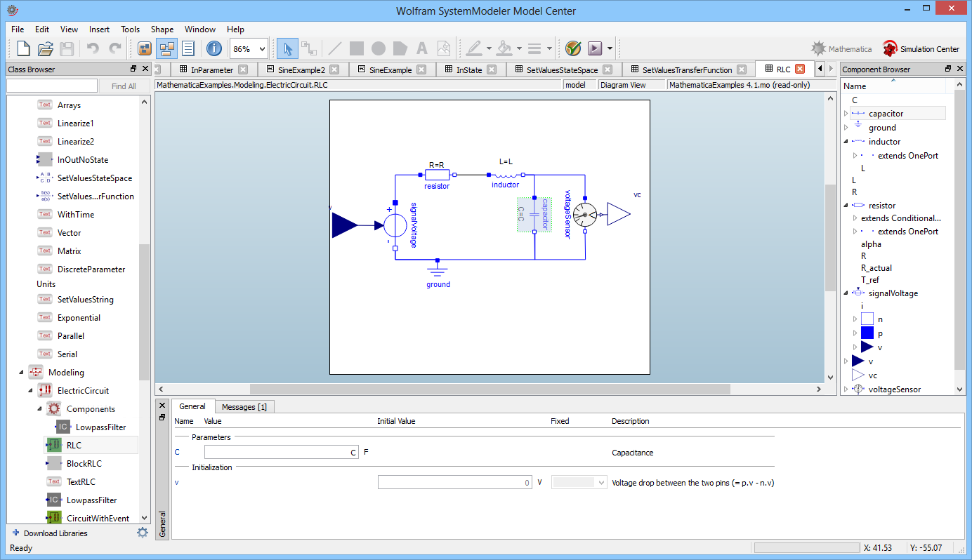 Working with Wolfram SystemModeler 13.1.0 full