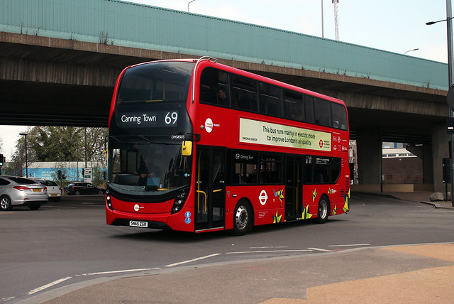 Route 69, Tower Transit, DH38503, SN65ZGR