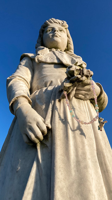 Martha Ellis Statue at Rose Hill Cemetery