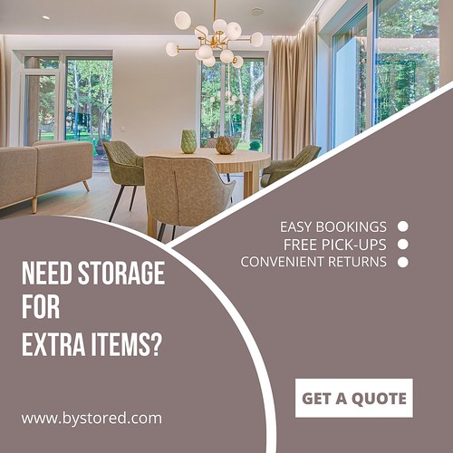 Do you need storage space for your extra items?