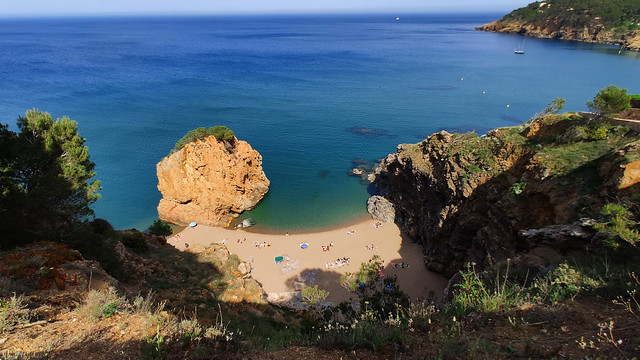 Cala de l'Illa Roja (Playa Nudista) - Walking the Cami de Ronda from Sa Tuna to Illa Roja - Begur, Emporda, Catalunya