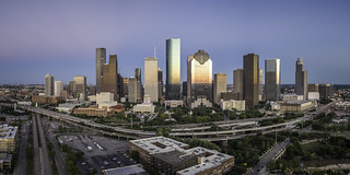 Downtown Houston Skyline - Memorial Silver Triangle No. 4