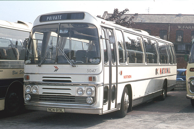 Northern General Transport Company . 5047 NCN819L . Bretonside Bus Station , Plymouth , Devon . August-1975 .
