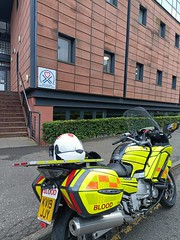 Outside Scottish Blood Transfusion Service, Glasgow