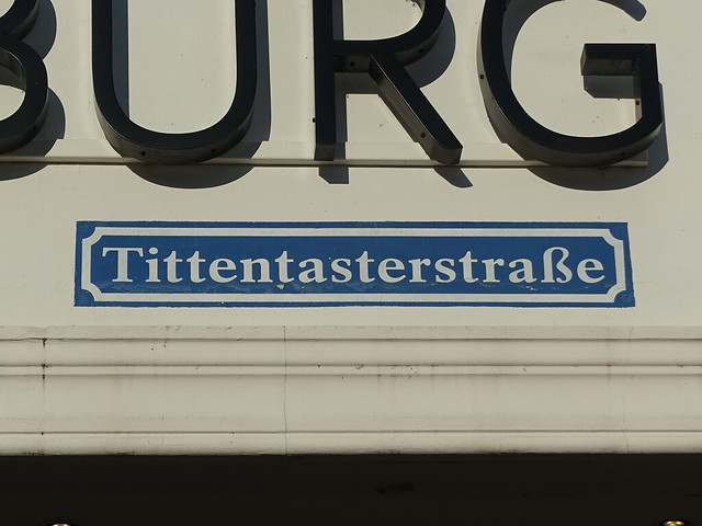 Berühmteste Straßenschild von Wismar